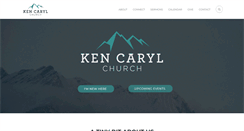 Desktop Screenshot of kencarylchurch.com